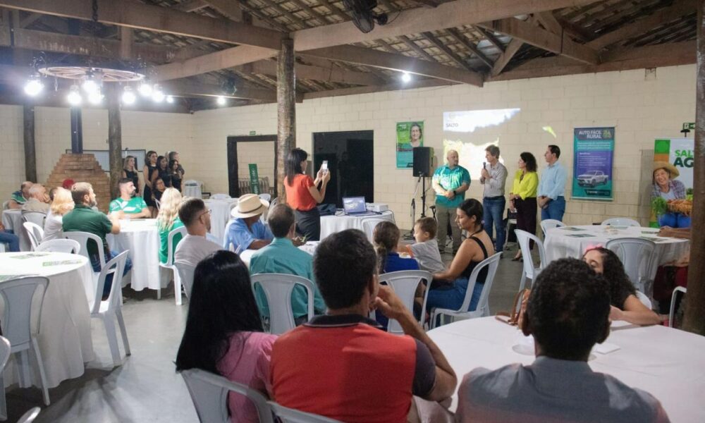 Projeto Jovem Agricultor do Futuro" é lançado durante o II Encontro com agricultores rurais de Salto"